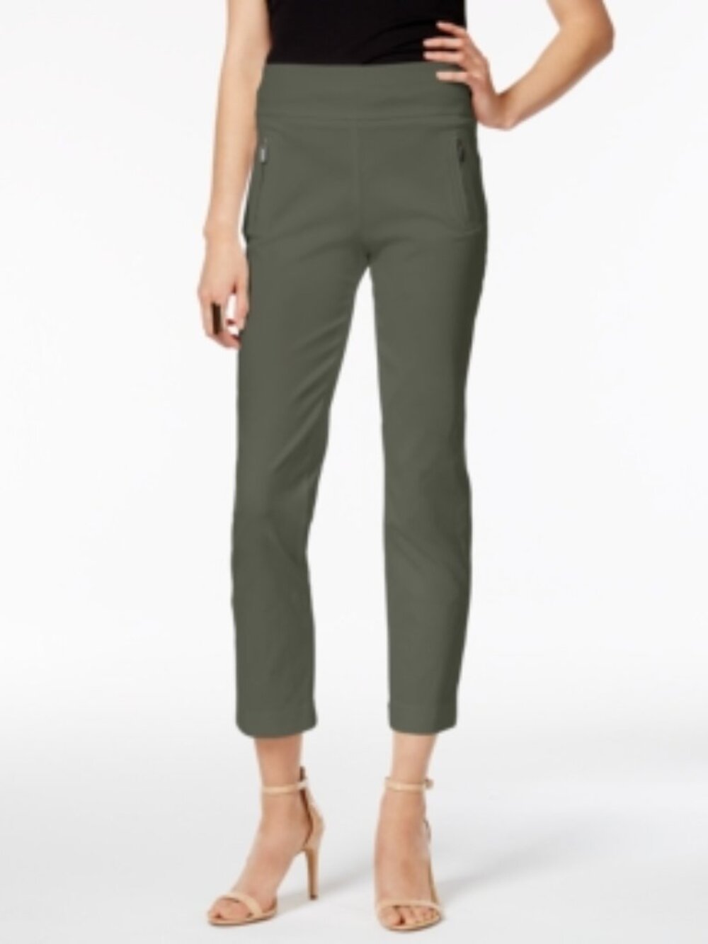 INC International Concepts Womens Cropped Straight Leg Pants